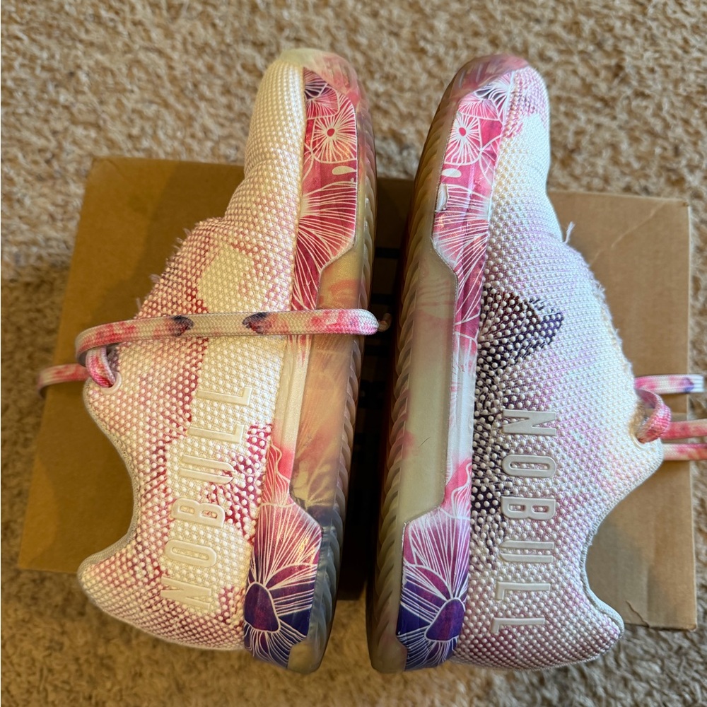 NOBULL Superfabric Trainer Plus - Impact Mulberry Watercolor - Size 8.5 EUC - Picture 3 of 9